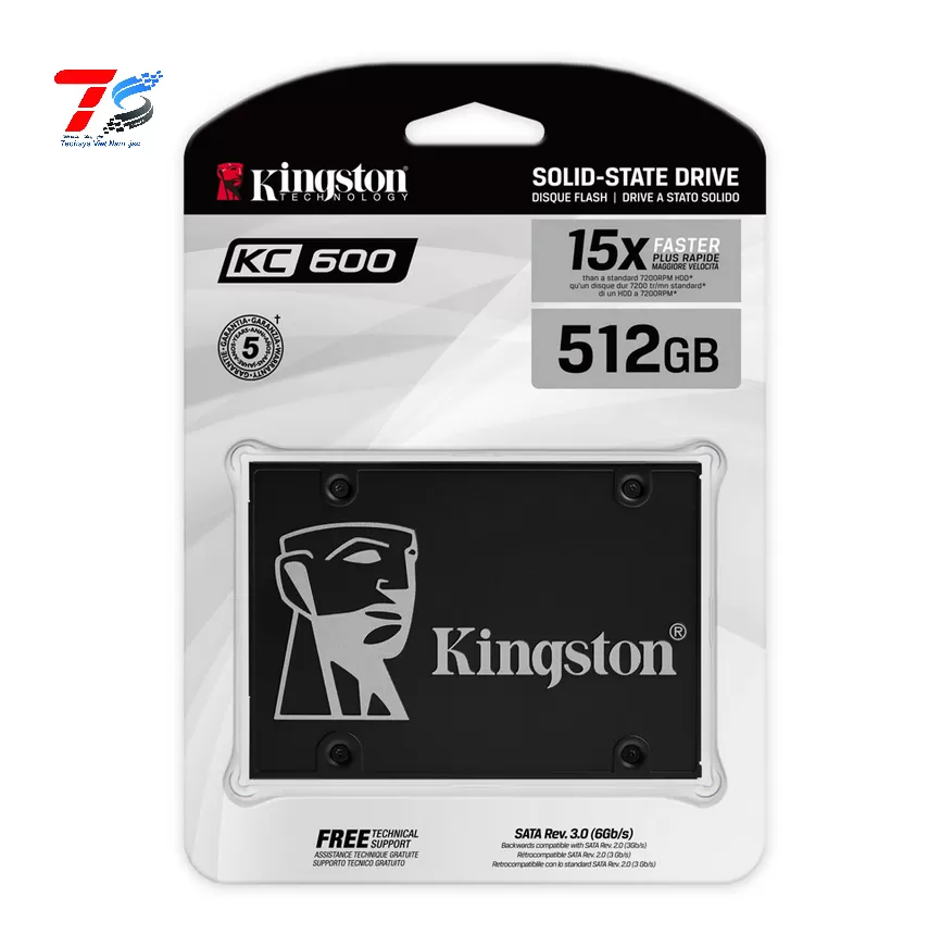 Ổ cứng SSD Kingston SKC600 512GB 2.5 inch SATA3.0 (KC600/512GB)